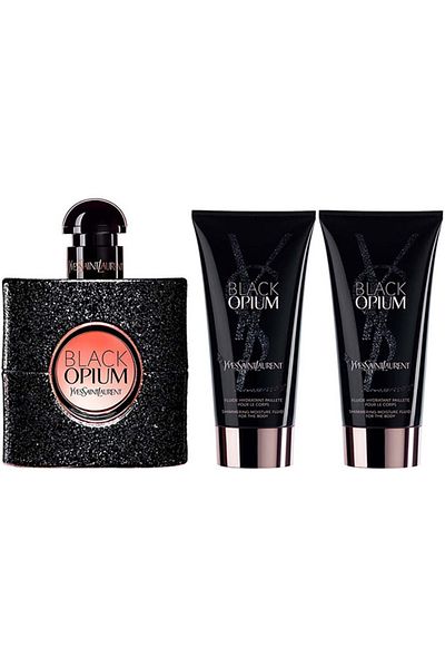 Yves Saint Laurent , Black Opium Gift Set-Eau de Parfum + Body Lotion