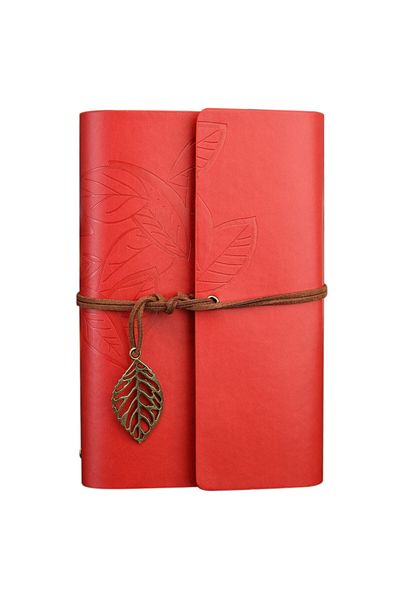 eR D L Retro travel diary A5, red, eR D L