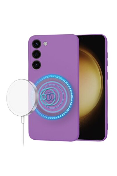 Diversity Protective Case for Samsung Galaxy S23 Plus, Safe, S79, Canvas, Plum Violet