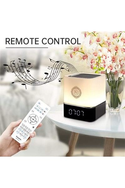 Generic Quran Cube with APP Control, 8GB FM Bluetooth Quran Speaker, Night Light, Touch Sensitive, Perfect H