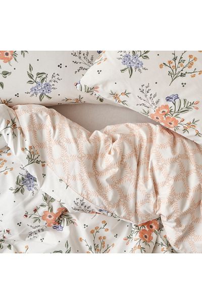 Bella Maison 100% Cotton Ranforce Gwen Double Duvet Cover Set (200X220 cm)