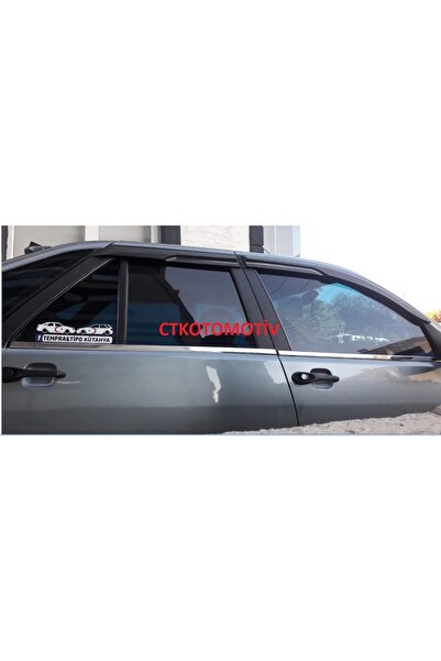 CHROMELINE FİAT TİPO -TEMPRA krom cam çıtası 4 parça Paslanmaz Çelik