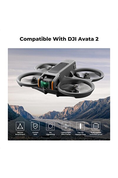 K&F CONCEPT Polarize Filtre ( PL ) DJI Avata 2 Uyumlu