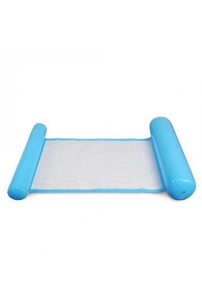 eR D L Inflatable water hammock, for adults and children, blue, eR D L