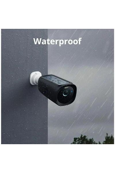 eufy Set 2 Huse Silicon pentru eufyCam 3, UV and Rain Protection (Black)