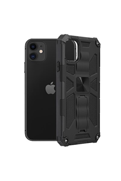OEM Carcasă de telefon pentru iPhone 11, seria Blazor, poliuretan, negru