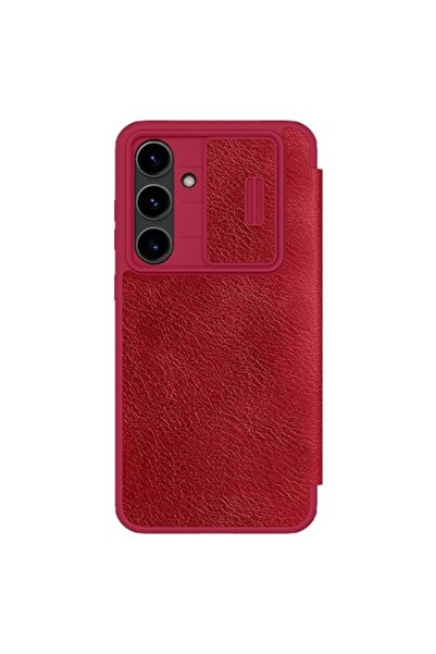 Diversity Husă de protecție pentru Samsung Galaxy S24 FE, Smart, N60, metalică, roșu nobil