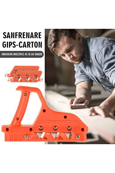 HAWIRE Dispozitiv sanfrenare gips-carton sau rigips KL-4560, Aschiere unghiuri de 45 si 60 grade