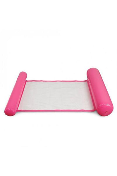eR D L Inflatable water hammock, for adults and children, pink, eR D L