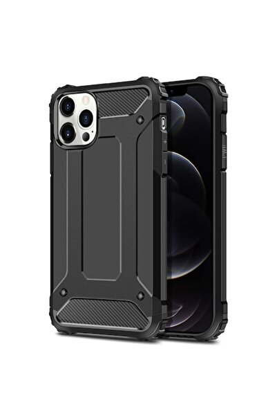 dalip Carcasă de protecție compatibilă cu iPhone 12 Pro Max, Hybrid Armor, TP...