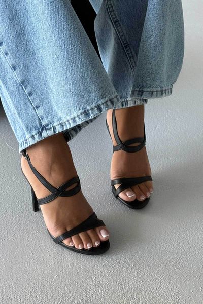 AYAKKABI PRENSİ Black Matte Cross