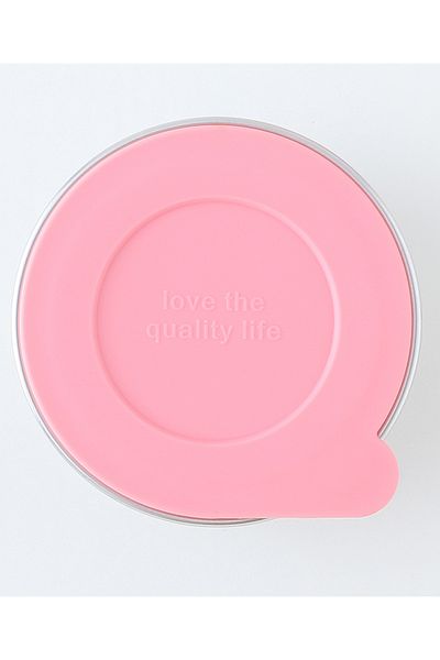 Fab N Funky Kids Lunch Box with Side Dish Container, Smart, Versatile, Durable - Pink