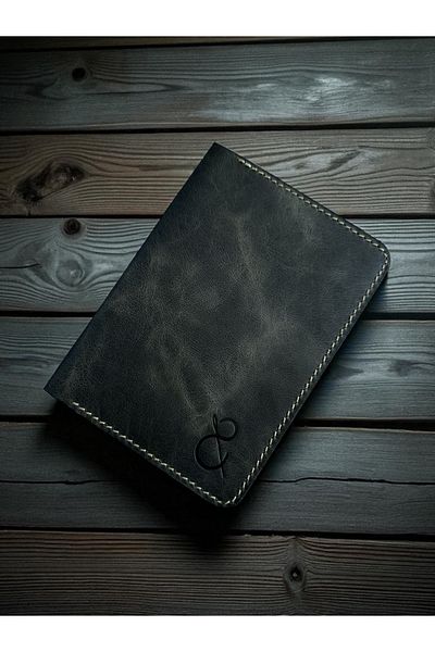 Kalkan deri Handmade Genuine Italian Leather Passport Wallet – Premium Travel Wallet |   Minimal and Stylish Design