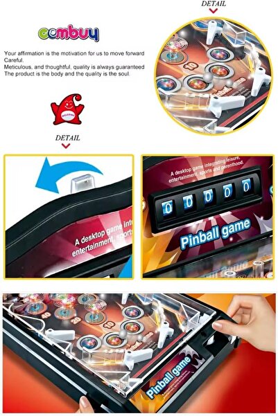 Cyber Super Pinball Game, Electronic Pinball Machine for Adults and Children