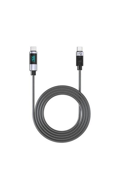 Orico Cablu USB LDC2C 100W USB Type-C - USB Type-C 2m, cu display