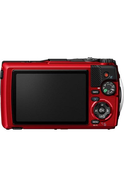 Olympus Cameră digitală OM SYSTEM TG-7, 12MP, LCD de 3" (roșu)