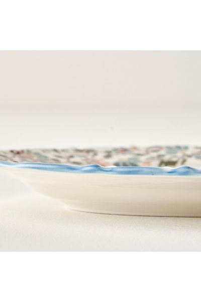 Bella Maison Vintage Border Porcelain 3-Piece Boat Plate (20 cm)