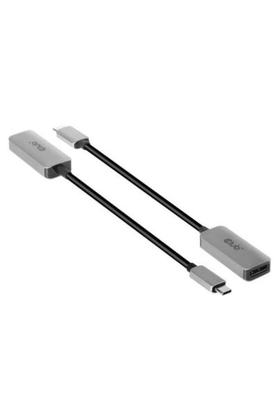 Club 3D Adaptor Club3D USB tip C la DisplayPort, gri