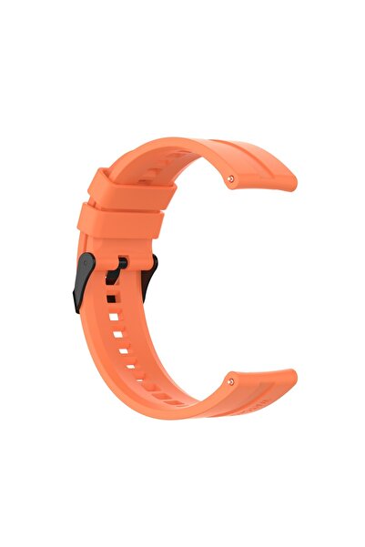 eR D L Curea universală de ceas din silicon, lățime 22 mm, eliberare rapidă, portocalie, eR D L