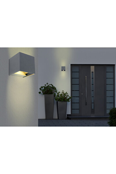 Globo Lighting Aplica de exterior antracit aluminiu antracit, lumină caldă (3000K), 34168, Globo