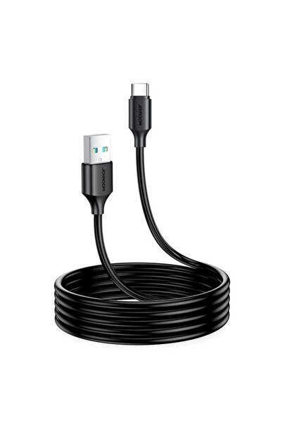 Joyroom USB-A to USB-C Data and Charging Cable S-UC027A9, 18W, 2m, Black