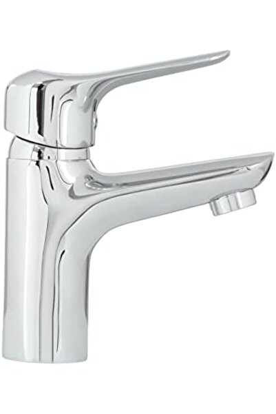 Reef Wash Basin Tap Lotus – Silver Chrome Finish, Metal Sink Faucet with Easy Operation