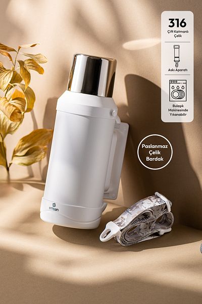 Emsan Thermafort Thermos White 1500 ml