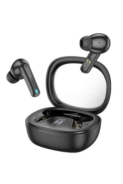 Hoco Casti True Wireless Shadow EQ6, Bluetooth, Microfon (Negru)