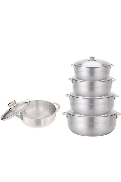 Calderon Caldera Aluminum Pot Set - 5 Pots