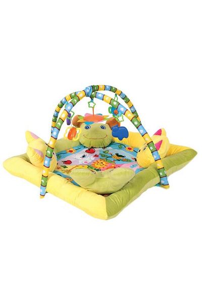 LORELLİ Saltea de activități Play Gym din pluș 88 x 88 cm