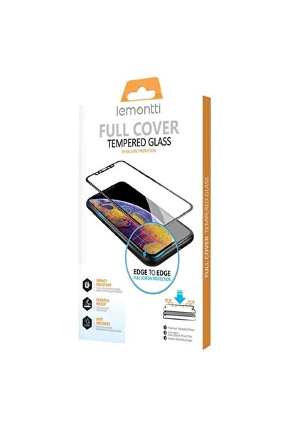 lemontti Ochranná fólie na sklo Full Fit pro Galaxy A05s, černá
