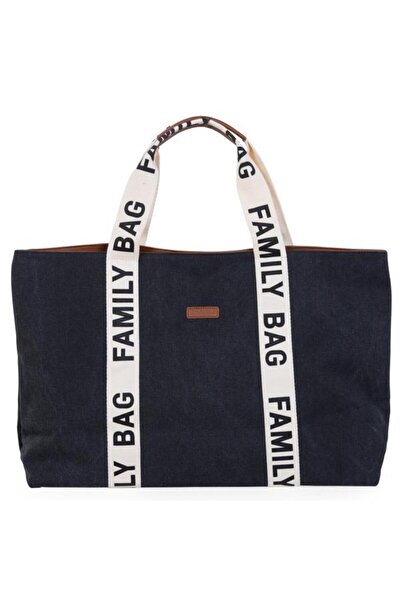 CHILDHOME Οικογενειακή Τσάντα Signature Μαύρη