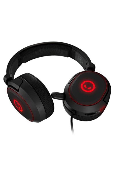 LORGAR Casti Gaming Kaya 460, Microfon, USB, ANC, iluminare RGB (Negru)