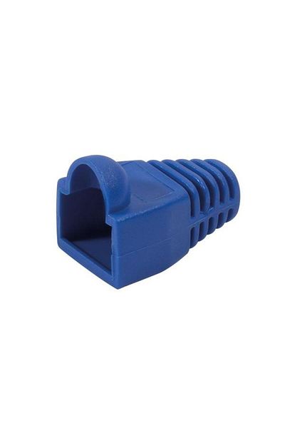 LogiLink Set 100 Protective Sleeves for Modular Connectors, Logilink, Blue