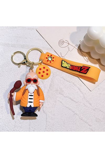choice2 10 Anime Dragon Ball Key Chain Z Super Saiyan Son Goku Bulma Broly Piccolo Majin Buu Series Bag Pend