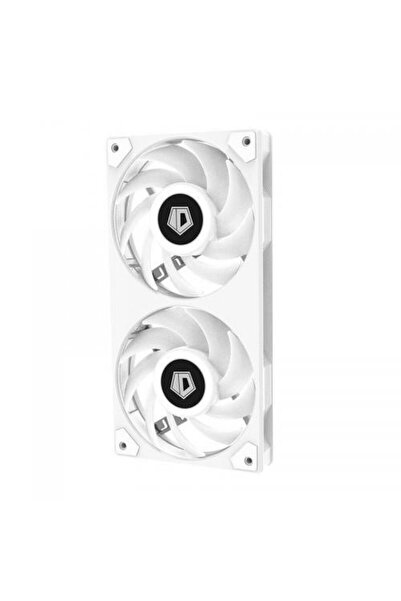 ID-COOLİNG Ventilator ICEFAN 240, 2x120mm, Iluminare ARGB (Alb)