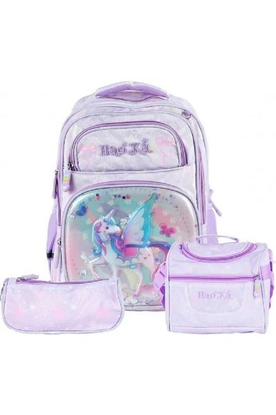 rexa 3-Piece School Backpack Set – 16 Inch with Lunch Bag & Pencil Case