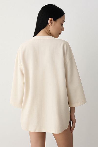 My Blog Natural Inner Belted Kimono - 5383