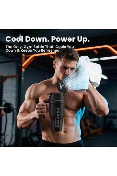 HandFan M 440 Portable Water Smart Bottle with Fan