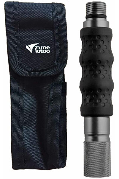 Zune Lotoo Mâner extensibil pentru lopată, oțel inoxidabil/cauciuc, negru, 17...