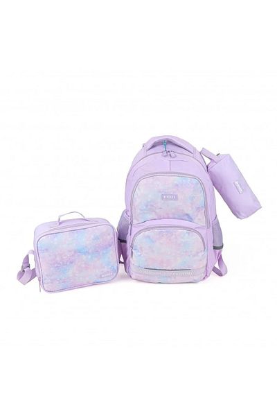 rexa 3-Piece School Backpack Set – 18 Inch with Lunch Bag and Pencil Case