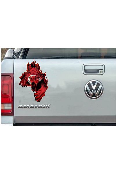 stickerusta Wolf Bore Constellation Turkish Sticker Car Auto Motorcycle Caravan Sticker 00244