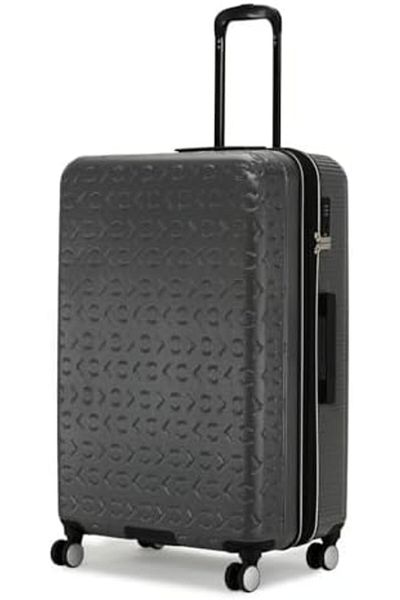 Calvin Klein Fly Control 3 Piece Luggage Sets, Hardside Spinner Luggage On Wheels, Ultra Lightweight ABS, 4 Doubl