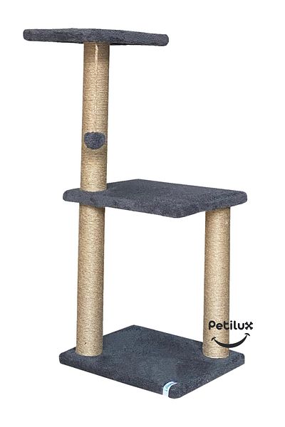 Petilux Welsoft Fabric Covered Jute Drawstring Cat Scratching Playground