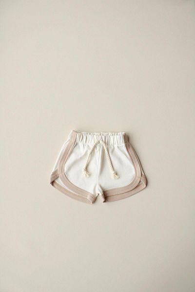 Oh La La Koala For Little Ones Cream Baby Shorts