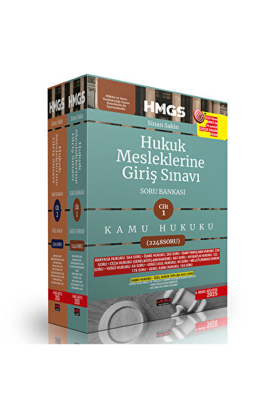 Savaş Yayınevi HMGS Hukuk Mesleklerine Giriş Sınavı Soru Bankası Savaş Yayınları Ağustos 2025