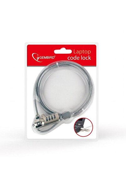 Gembird Cablu de securitate LK-CL-01, 1,8 m (argintiu)