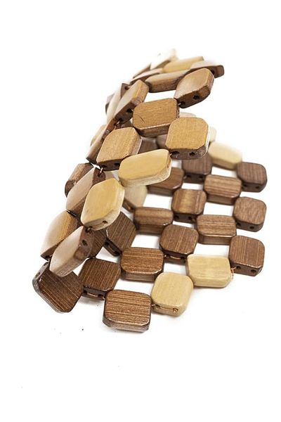 Bisbell 4Pcs Wooden Coasters,Kitchen Mats,Table Mats,BB3030