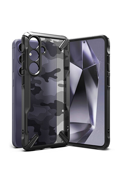 Ringke Samsung Galaxy S24 Case Cover | Fusion X Design Series |Camo Black