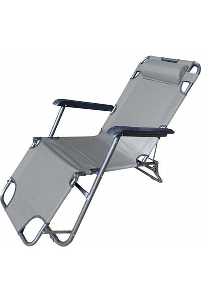 Heinner Sezlong DSZG001, 153x60x79 cm (Gray)